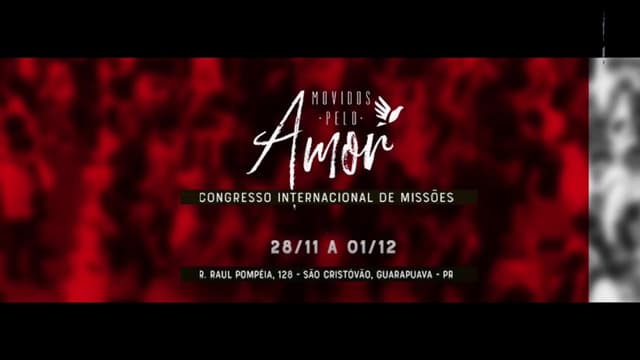 CONGRESSO DE MISSÕES 2019 - 30 de novembro de 2019