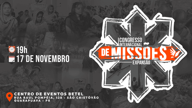 Congresso de Missões 2023 - 17 de novembro de 2023