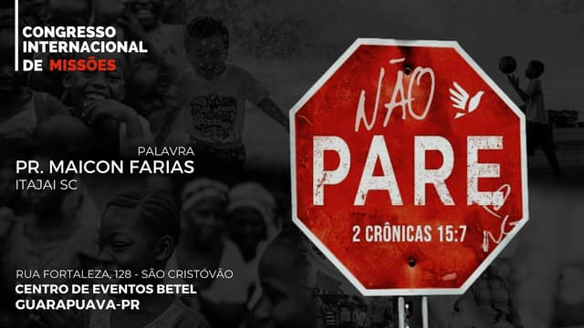 CONGRESSO DE MISSÕES 2021 - 12 de dezembro de 2021