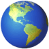 "Globe Showing Americas Emoji"